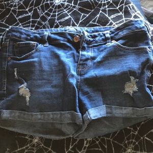 jean shorts